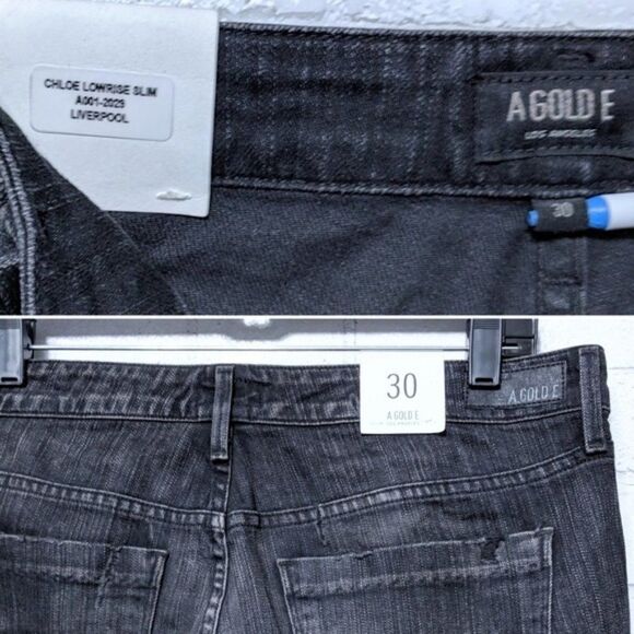 NWT AGOLDE Chloe Slim Crop Ankle Jeans - Picture 7 of 9